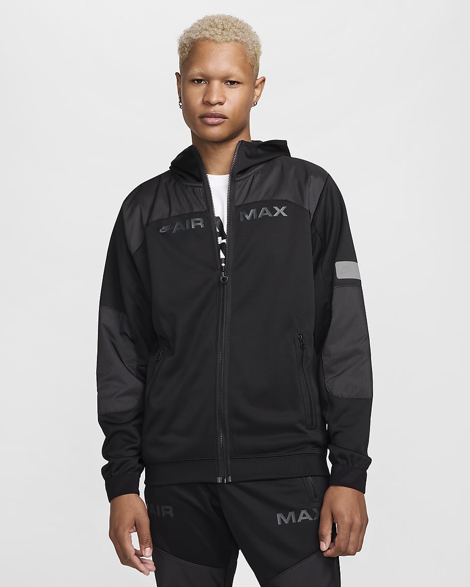 Black nike sportswear hoodie best sale